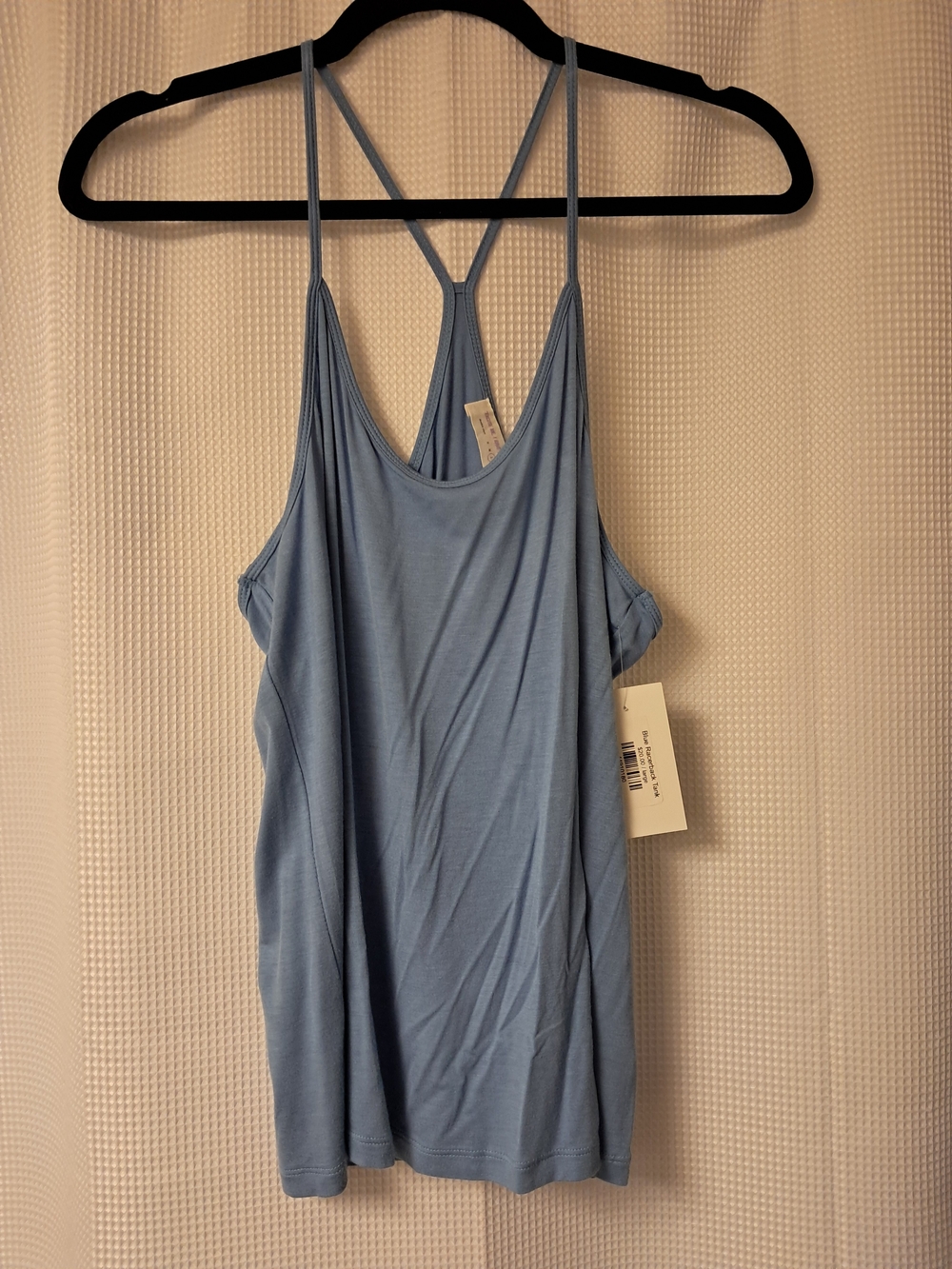 Light Blue Women's Strappy Camisole Tank Top